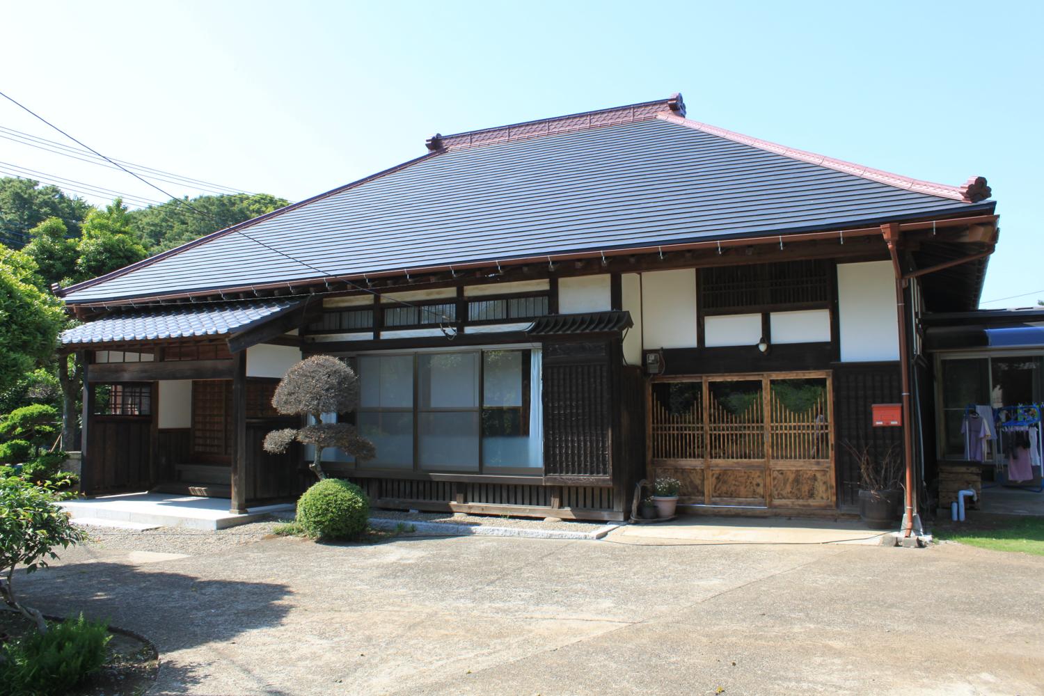 式台玄関を備えた農家の住まい