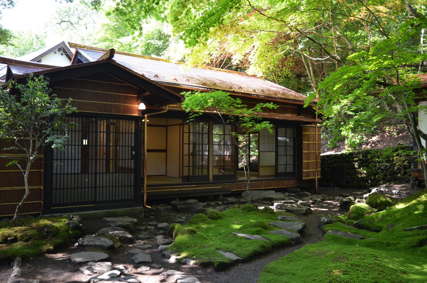 最初に建てられた主屋の建物
