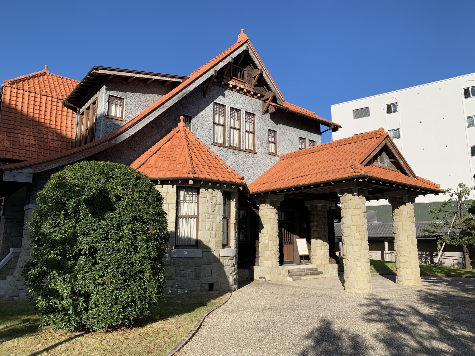 名古屋市旧川上貞奴邸（文化のみち二葉館）復元工事