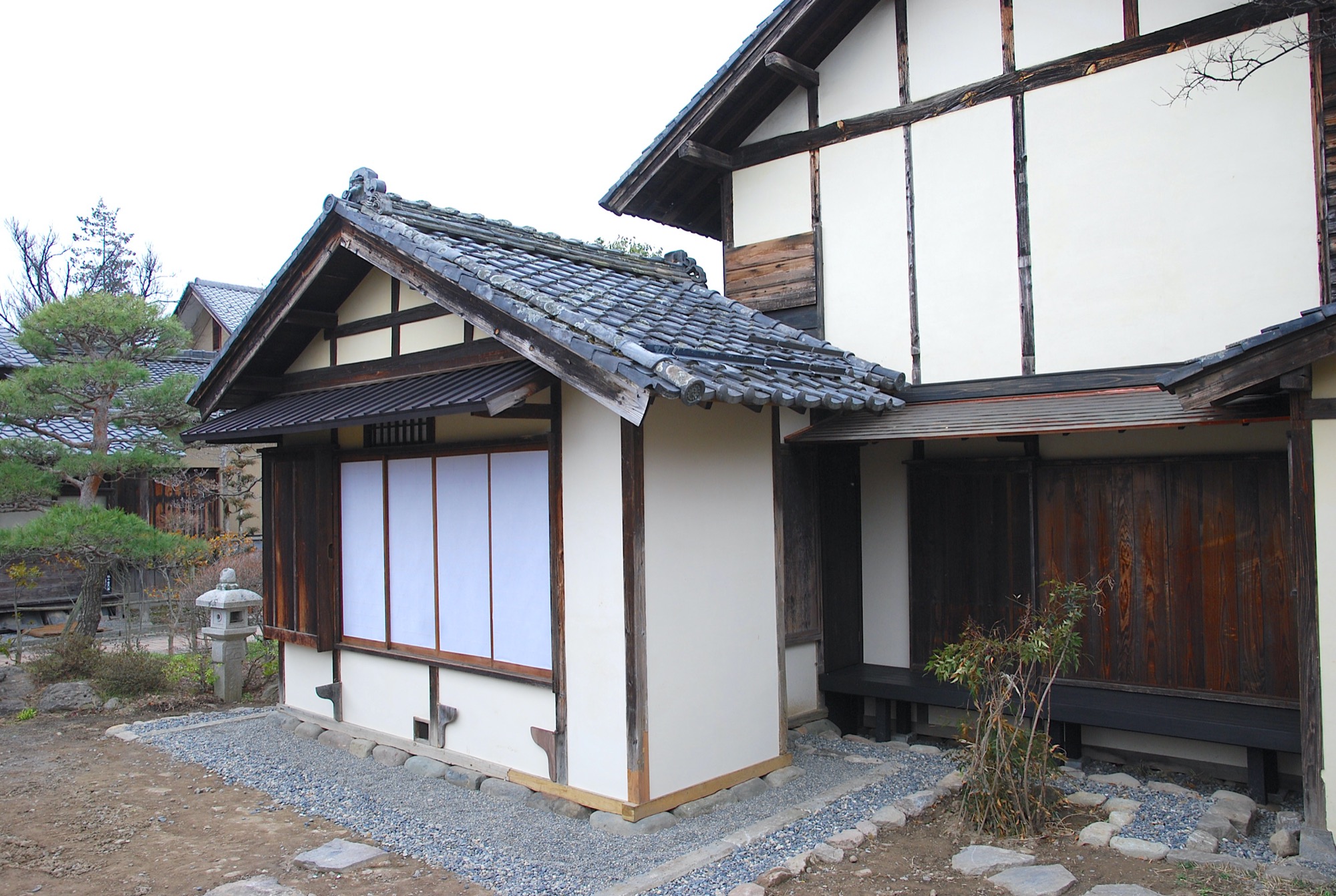 髙井鴻山記念館修理工事